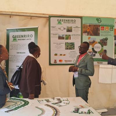 Tagdev Students Explain Their Models Of Engaging With The Community During The Ruforum Agm In Cameroon